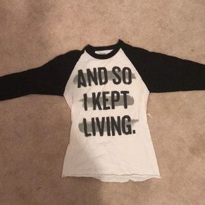 TWLOHA Baseball Tee (used)